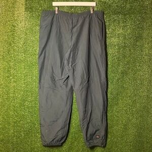 Outer sport Navy Nylon‎ Track pants Size 2XL
